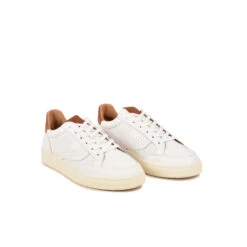 Pataugas BASALT/VTG H2H BLANC/CAMEL -Pataugas Magasin 628055 908 BASKET HOMME BASALT VT H2H BLANC CAMEL 4