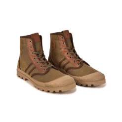 Pataugas AUTHENTIQUE M/MIXTC H4H KAKI -Pataugas Magasin 628188 BOOTS HOMME OG M MIXT C H4H KAKI 4