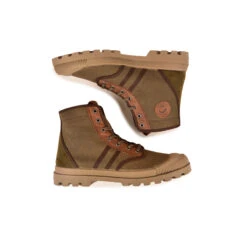 Pataugas AUTHENTIQUE M/MIXTC H4H KAKI -Pataugas Magasin 628188 BOOTS HOMME OG M MIXT C H4H KAKI 6