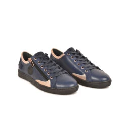 Pataugas JESTER/MIX F4H MARINE/ROSE -Pataugas Magasin 628254 BASKET FEMME JESTER MIX F4H MARINE ROSE 4