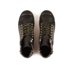 Pataugas BANJOU LATSA/MIX F4H NOIR/DORÉ -Pataugas Magasin 628259 946 BASKET HAUTE FEMME LATSA MIX F4H NOIR DORE 6