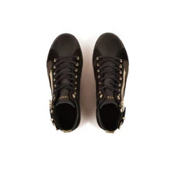 Pataugas PALME/MIX F4H NOIR/DORÉ -Pataugas Magasin 628270 946 BASKET FEMME PALME MIX F4H NOIR DORE 6