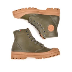 Pataugas AUTHENTIQUE M/G F4H KAKI -Pataugas Magasin 628300 BOOTS FEMME AUTHENTIQUE M G F4H KAKI 6