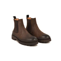 Pataugas VITUS/W F4H CHOCOLAT -Pataugas Magasin 628317 803 BOOTS FEMME VITUS W F4H CHOCO 4