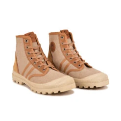 Pataugas AUTHENTIQUE M/MIXTC F4H BEIGE -Pataugas Magasin 628318 BOOTS FEMME OG M MIXTC F4H BEIGE 4