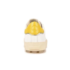 Pataugas ARAN/MIX F2H BLANC/JAUNE -Pataugas Magasin BASKET FEMME ARAN MIX F2H BLANC JAUNE 7