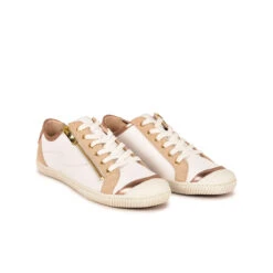 Pataugas BAHIA/SME F2H BLANC/BEIGE -Pataugas Magasin BASKET FEMME BAHIA SME F2H BLANC BEIGE 628048 912 4