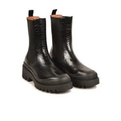 Pataugas AINOA CH/GR F4I NOIR -Pataugas Magasin BOOTS FEMME AINOA CH GR F4I NOIR 628454 850 4