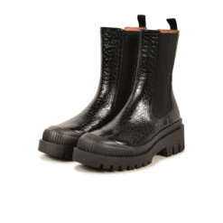 Pataugas AINOA CH/GR F4I NOIR -Pataugas Magasin BOOTS FEMME AINOA CH GR F4I NOIR 628454 850 5