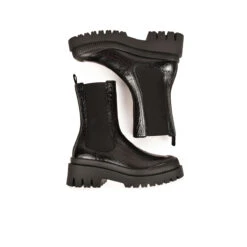 Pataugas AINOA CH/GR F4I NOIR -Pataugas Magasin BOOTS FEMME AINOA CH GR F4I NOIR 628454 850 6