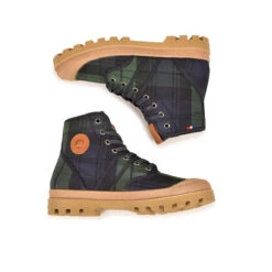 Pataugas AUTHENTIQUE X LE MONT SAINT MICHEL F4G Tartan Marine 11 Pataugas AUTHENTIQUE X LE MONT SAINT MICHEL F4G Tartan Marine -Pataugas Magasin BOOTS FEMME AUTHENTIQUE MSM 6