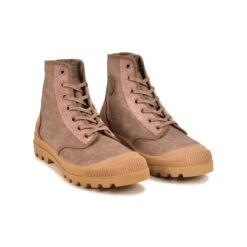Pataugas AUTHENTIQUE M/MIXTC F4H CAFE -Pataugas Magasin BOOTS FEMME OG M MIXTC F4H CAFE 628318 801 4