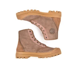 Pataugas AUTHENTIQUE M/MIXTC F4H CAFE -Pataugas Magasin BOOTS FEMME OG M MIXTC F4H CAFE 628318 801 6