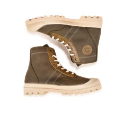 Pataugas AUTHENTIQUE M/SC F2I KAKI -Pataugas Magasin BOOTS FEMME OG M SC F2I KAKI 628343 554 6