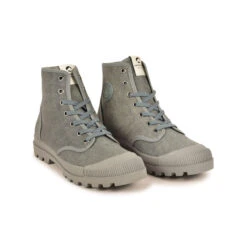 Pataugas AUTHENTIQUE M/TDLV F2I VERT DE GRIS -Pataugas Magasin BOOTS FEMME OG M TDLV F2I VERT DE GRIS 628337 305 4