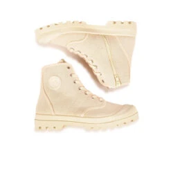 Pataugas AUTHENTIQUE M/ZIPTI F2I ECRU -Pataugas Magasin BOOTS FEMME OG M ZIPTI F2I ECRU 628347 103 6