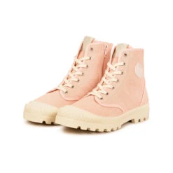 Pataugas AUTHENTIQUE M/ZIPTI F2I ROSE -Pataugas Magasin BOOTS FEMME OG MID ZIP ROSE PALE 628347 300 5