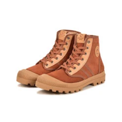 Pataugas AUTHENTIQUE ZIP/SCSH F4I TERRACOTTA -Pataugas Magasin BOOTS FEMME OG ZIP SCSH F4I TERRACOTTA 628502 255 5