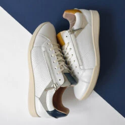 Pataugas PALME L/PE F2I MARINE -Pataugas Magasin F Palme L PE Marine Ocre WHLSL