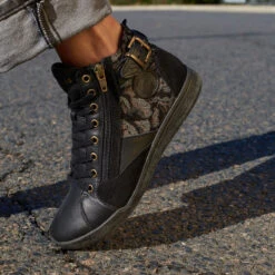 Pataugas PALME/VI F4H NOIR -Pataugas Magasin F Palme WT F4H Noir