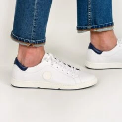 Pataugas JAYO H2G BLANC/MARINE -Pataugas Magasin JAYO H2G BLANC MARINE WEB