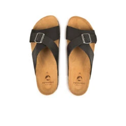 Pataugas LUDO/MIX H2I NOIR -Pataugas Magasin SANDALE HOMME LUDO MIX H2I NOIR 628533 850 6