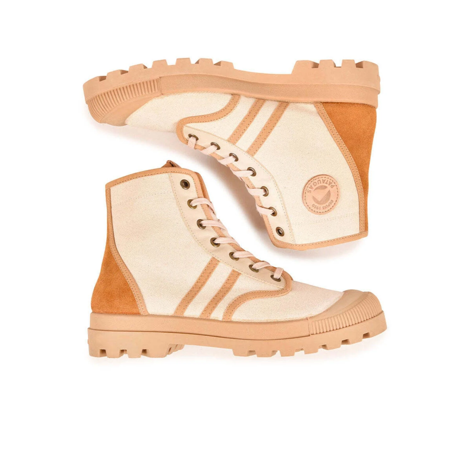 Bottines Femme Pataugas OG/M/MIXTC F4H 5 Bottines Femme Pataugas OG/M/MIXTC F4H – Image 3